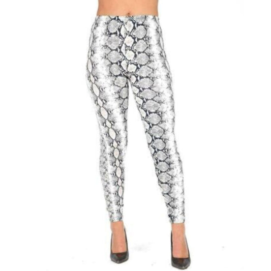 Ladies Pants Full Length Women's Animal Snake Print Leggings