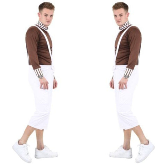 Adults Factory Worker Costume Fancy Dress 